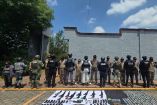 Autoridades detuvieron a diez personas integrantes de la organización delictiva en el municipio de La Piedad, Michoacán, colindante con Guanajuato.