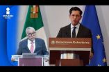 El Secretario de Relaciones Exteriores, Roberto Velasco, en entrevista con Pascal Beltrán del Río, aclaró que el gobierno de México se encuentra a la espera de una respuesta formal por parte del Departamento de Estado tras haber requerido información y elementos adicionales sobre la solicitud de extradición del gobernador con licencia de Sinaloa, Rubén Rocha Moya, y otros funcionarios del estado.

Durante la entrevista con Pascal Beltrán del Río, el funcionario federal también calificó como buena la reunión de la presidenta Claudia Sheinbaum con Markwayne Mullin, secretario de Seguridad Interior de Estados Unidos.

COMENTA ESTE VIDEO Y COMPARTELO CON TUS AMIGOS

Para más información entra: https://www.youtube.com/watch?v=6pLXCoJQvPE


No olvides dejarnos tus comentarios y visitarnos en 

Sitio: http://www.imagenradio.com.mx 
Facebook: https://www.facebook.com/ImagenRadio/?locale=es_LA
Twitter: https://x.com/Imagen_Mx
Suscríbete a nuestro canal:  https://www.youtube.com/channel/UCB0BUmdBOrH9mYU2ebs1eWA


#imagenradio #noticiasenvivo