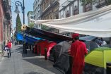 Plantón de la CNTE en CDMX