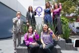 Alessandra Rojo de la Vega presenta la instalación del Punto Violeta número 500 como medida de protección para niñas, niños y adolescentas