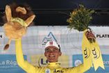 Isaac Del Toro, tras ganar la Auvergne-Rhone-Alpes.