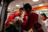 Cruz Roja Mexicana mantuvo un “despliegue estratégico" con 21 ambulancias, cinco consultorios médicos, una Unidad Móvil de Comunicaciones y un Puesto de Mando