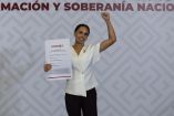 Ciudad de México a 26 de junio de 2026. Ana Patricia Peralta de la Peña se registró para ser la Coordinadora Estatal en Defensa de la Transformación y la Soberanía Nacional