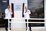 Durazo recorrió las instalaciones del Cecosabi, acompañado por autoridades de salud