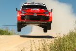 Sami Pajari ganó su primer fecha del WRC en Estonia.