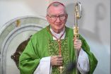 El Cardenal Pietro Parolin, secretario del Estado del Vaticano, visita México