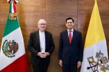 Pietro Parolin, secretario de Estado del Vaticano llega a México; alistan probable visita papal