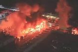 Incendio en bodega de PepsiCo en Matamoros, Tamaulipas