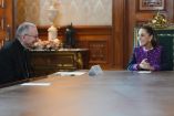 Pietro Parolin y Claudia Sheinbaum