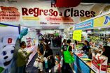 La feria reunió a proveedores de uniformes, mochilas, calzado, papelería, libros y otros artículos para el regreso a clases.