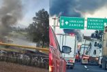Los violentos "narcobloqueos" de carreteras que paralizaron partes del estado mexicano de Michoacán