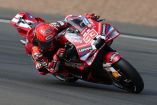 Marc Márquez se llevó la victoria sprint este sábado.