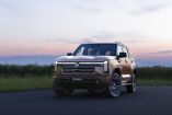 Así luce la nueva Mitsubishi Montero presentada por la firma japonesa.
