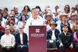 Julio Menchaca, gobernador de Hidalgo, presenta su Cuarto Informe de Gobierno