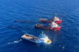 Pemex con 70% de avance en reparación de ducto tras derrame en el Golfo de México