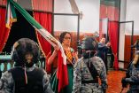 La alcaldesa Gaby Osorio encabezó la conmemoración por el 216 aniversario del inicio de la Independencia de México, en Tlalpan