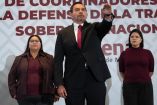 Cruz Pérez Cuéllar rindió protesta como coordinador estatal para la Defensa de la Transformación y la Soberanía Nacional de Chihuahua.