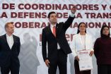 Manuel Alejandro Cota Cárdenas rindió protesta como coordinador estatal para la Defensa de la Transformación y la Soberanía Nacional de Baja California Sur.