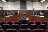 Sesión de la Sala Superior de la Suprema Corte de Justicia  de la Nación