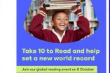 Récord mundial de lectura en línea