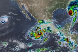 Huracanes cerca de México