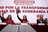 Montiel destacó el respaldo a la presidenta Claudia Sheinbaum, y llamó a los integrantes del partido a hacer frente a “la mentira, la calumnia y la guerra sucia que es la doctrina de la oposición.