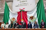 El Secretario General de Gobierno del Estado de México, Horacio Duarte Olivares, compareció ante el Congreso local para presentar los resultados correspondientes al tercer año de gestión de la gobernadora Delfina Gómez Álvarez.