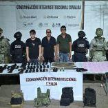 Inteligencia Militar asesta golpe en Culiacán: Cae "El Coco Ranas" junto a tres cómplices tras cercar domicilio en Lomas del Sol
