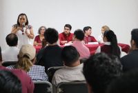 Como parte del encargo de la dirigencia, la consejera informó que ha recorrido más de 40 municipios en asambleas para fortalecer la estructura y respaldar el proyecto de la presidenta Claudia Sheinbaum