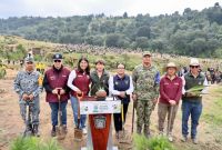 Autoridades y trabajadores participaron en la Jornada Nacional de Reforestación 2026 en el Estado de México, con actividades para recuperar zonas forestales