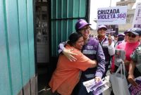 Azucena Cisneros encabezó los primeros recorridos en las avenidas Jesús Arriaga y Felipe Carrillo Puerto