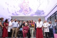 Acompañada por la escritora Elena Poniatowska, Brugada destacó que el recinto impulsará talleres de literatura, música y danza para jóvenes.