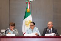 El encuentro institucional revisó las acciones de coordinación en los municipios de Chalco, Chimalhuacán, Ecatepec y Nezahualcóyotl, entre otros, orientadas a atender las necesidades prioritarias de la población.