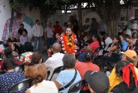 En la Asamblea Informativa en Defensa de la Soberanía, Mojica Morga planteó ampliar las becas federales hasta nivel licenciatura e impulsar proyectos productivos para frenar la migración estudiantil en la capital guerrerense.