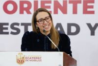 La Alcaldesa de Ecatepec, Azucena Cisneros, reporta que 80% del municipio cuenta con suministro de agua
