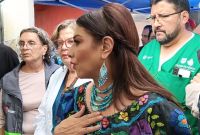 Clara Brugada reiteró que su administración continuará con el apoyo puntual a cada uno de los afectados.
