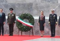 La presidenta Claudia Sheinbaum encabezó este domingo la ceremonia por el 179 aniversario de la Gesta Heroica de los Niños Héroes.