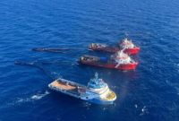 Pemex con 70% de avance en reparación de ducto tras derrame en el Golfo de México