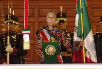 La titular del Ejecutivo cumplió puntualmente el rito anual en México.