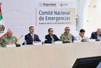 Rosa Icela Rodríguez y Omar García Harfuch encabezan evaluación del Segundo Simulacro Nacional 2026