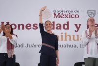 “A México le ha costado mucho ser independiente”: Claudia Sheinbaum llama a defender la soberanía nacional desde la frontera
