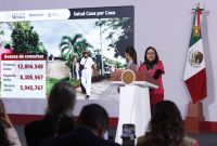 La secretaria de Bienestar, Leticia Ramírez Amaya, anunció que la iniciativa ha brindado más de 27 millones de consultas gratuitas a adultos mayores y personas con discapacidad en toda la República Mexicana.