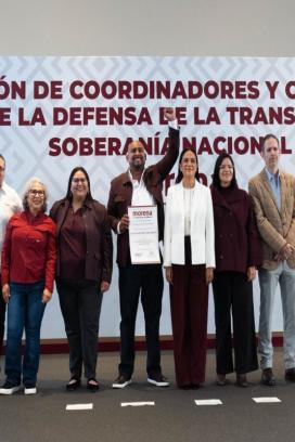 Morena define coordinadores estatales rumbo al 2027