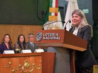 La directora general de la Lotería Nacional, Olivia Salomón, destacó que ambas conmemoraciones recuerdan que México tiene una gran historia que honrar y un futuro de bienestar.
