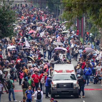 Protestas de la CNTE en CDMX