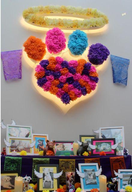 Ofrendas para mascotas en Día de Muertos