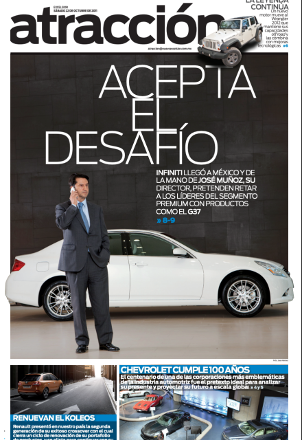 Portada Atracción 2011 José Muñoz