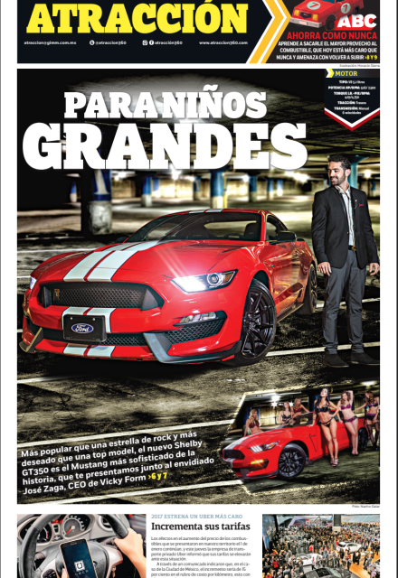 Atracción 360 Ford Mustang GT350