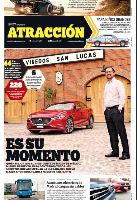 Portada Atracción 360 Miguel Barbeyto Mazda