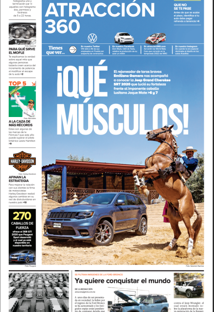 Portada Atracción360 Jeep Grand Cherokee SRT